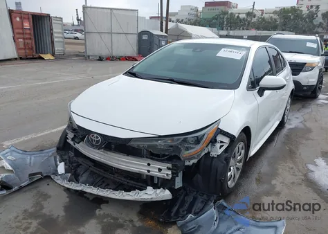 2020 Toyota Corolla Le из США, поврежденный, VIN 5YFEPRAE1LP118424